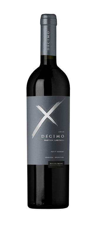 Miguel Minni - Décimo Petit Verdot 2020 | Rotwein aus Argentinien, Agrelo, Mendoza