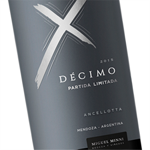 Miguel Minni - Decimo Ancellotta 2021 | Rotwein aus Argentinien, Lavalle, Mendoza