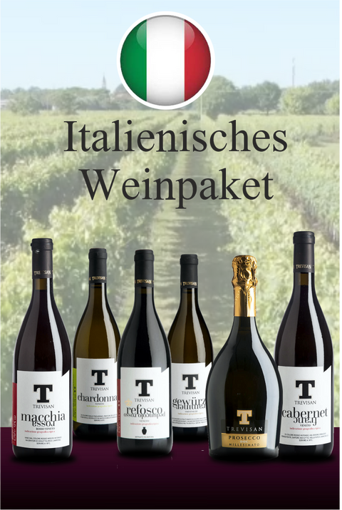 ITALIENISCHES WEINPAKET X 6 FLASCHEN.